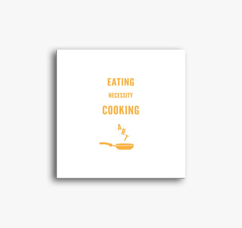 Cooking is an art slika na platnu