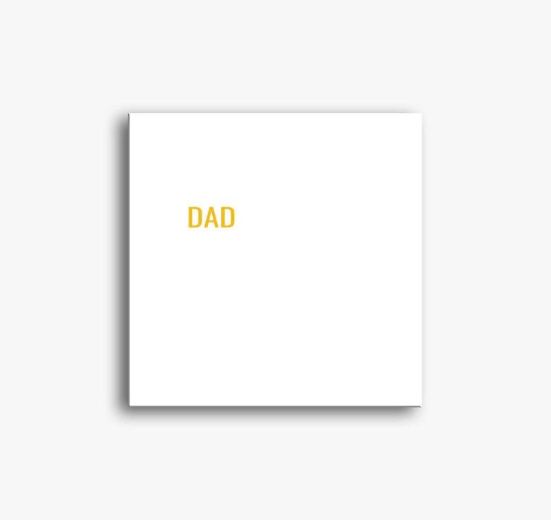 Dad - the legend slika na platnu