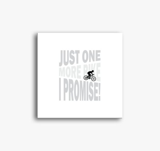 One more bike slika na platnu