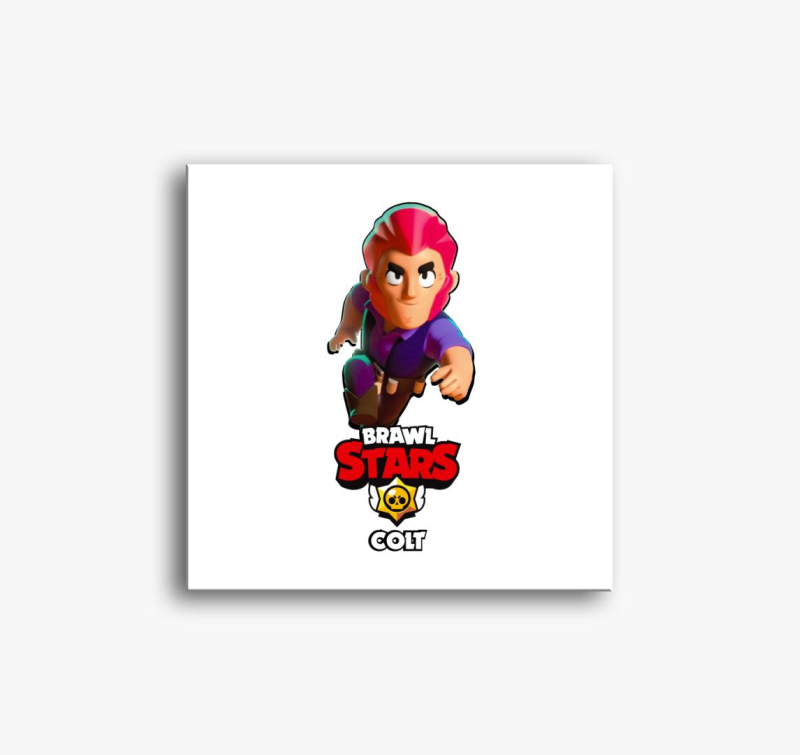 Brawl Stars Heroes - Colt slika na platnu