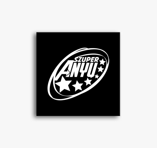 Szuper mama sem slika na platn...