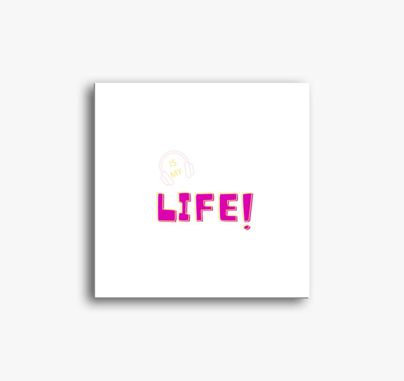 zene moje življenje slika na platnu