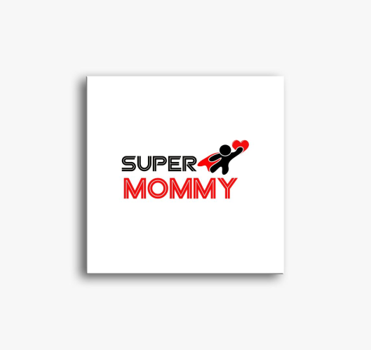 Super Mommy slika na platnu