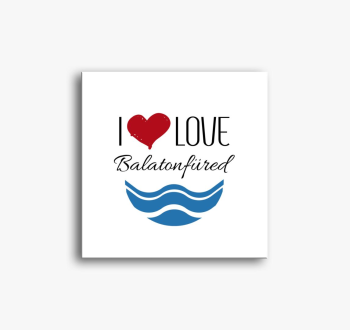 I love slika na platnu