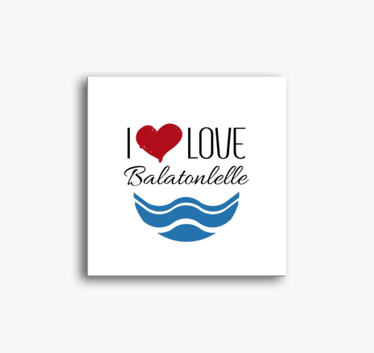 I love Balatonlelle slika na p...