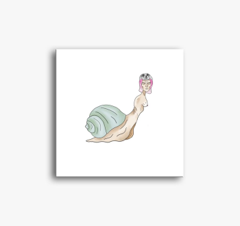 Csiga slika na platn