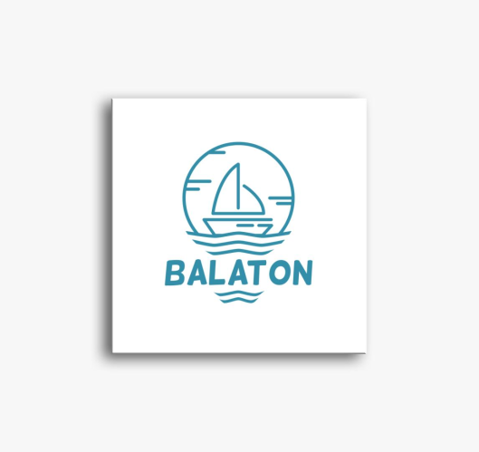 Balaton slika na platnu