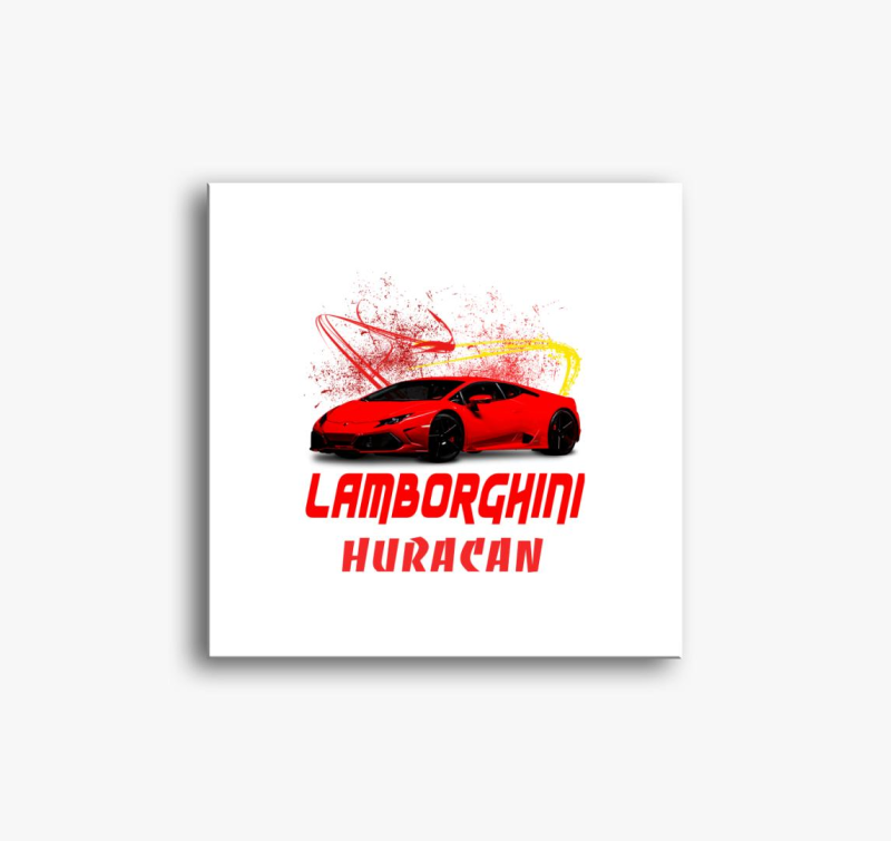 Lamborghini Huracan slika na platnu