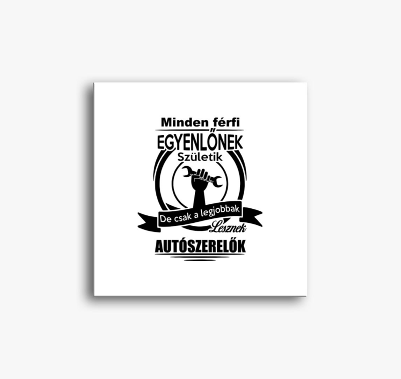 Vsak de csak legjobbak lesznek slika na platnu