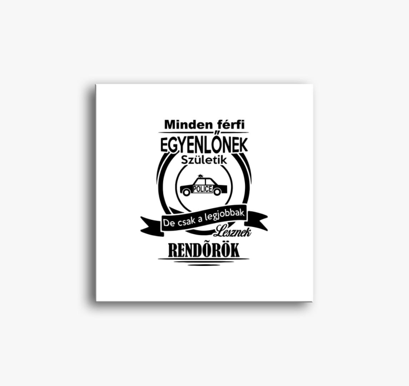 Vsak de csak legjobbak lesznek slika na platnu