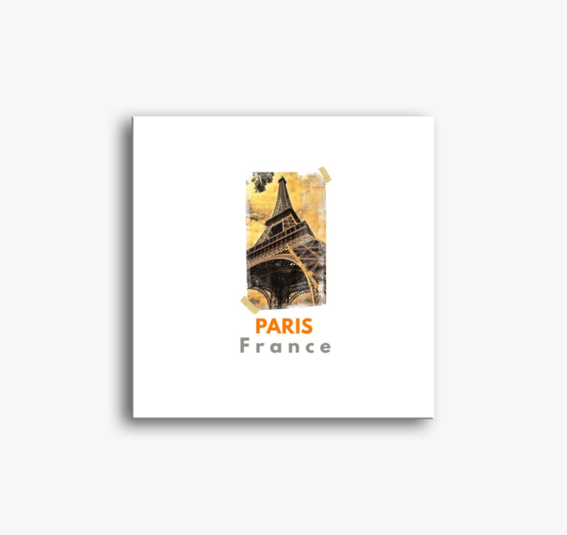 Paris France slika na platnu