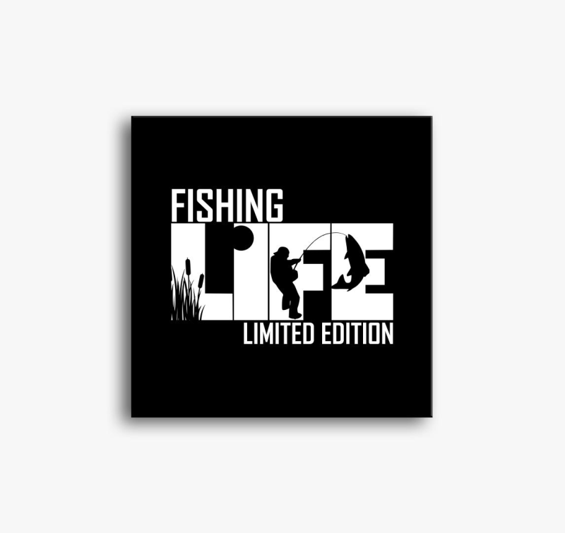 Fishing life slika na platnu