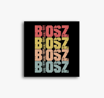 Biosz feliratos slika na platnu