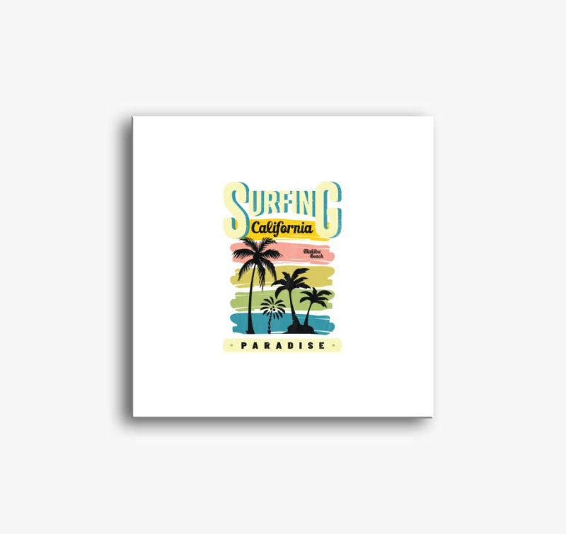 Malibu beach slika na platnu