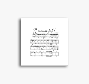 zene kell slika na platnu