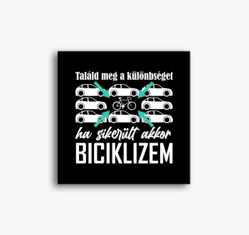 Biciklis slika na platnu