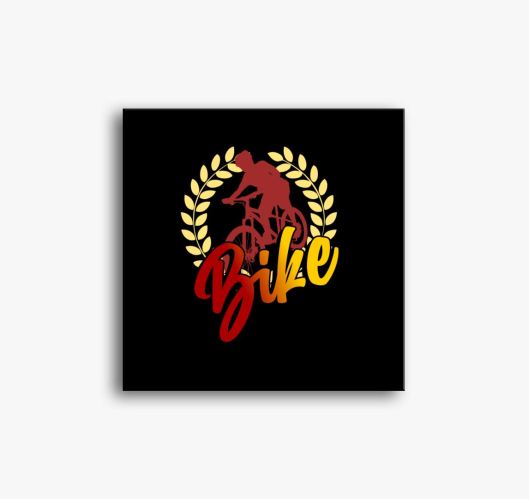 Bike slika na platnu