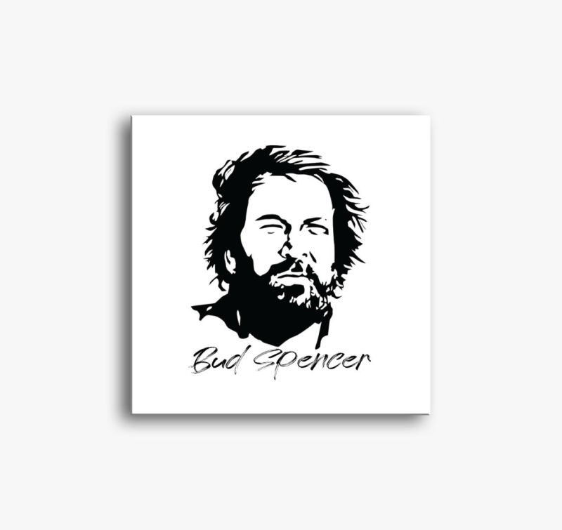 Bud Spencer sziluett slika na platnu