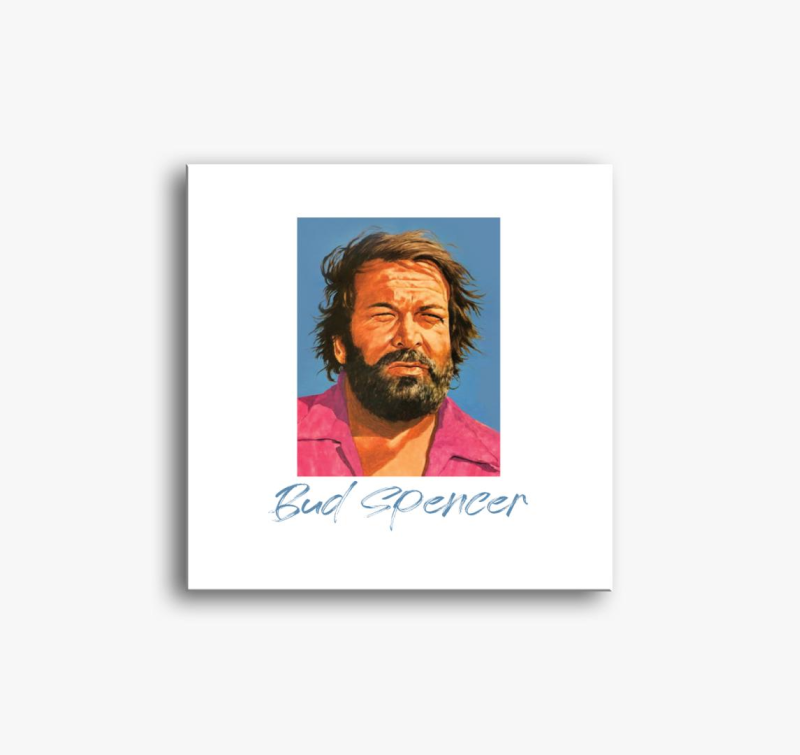 Bud Spencer slika na platnu