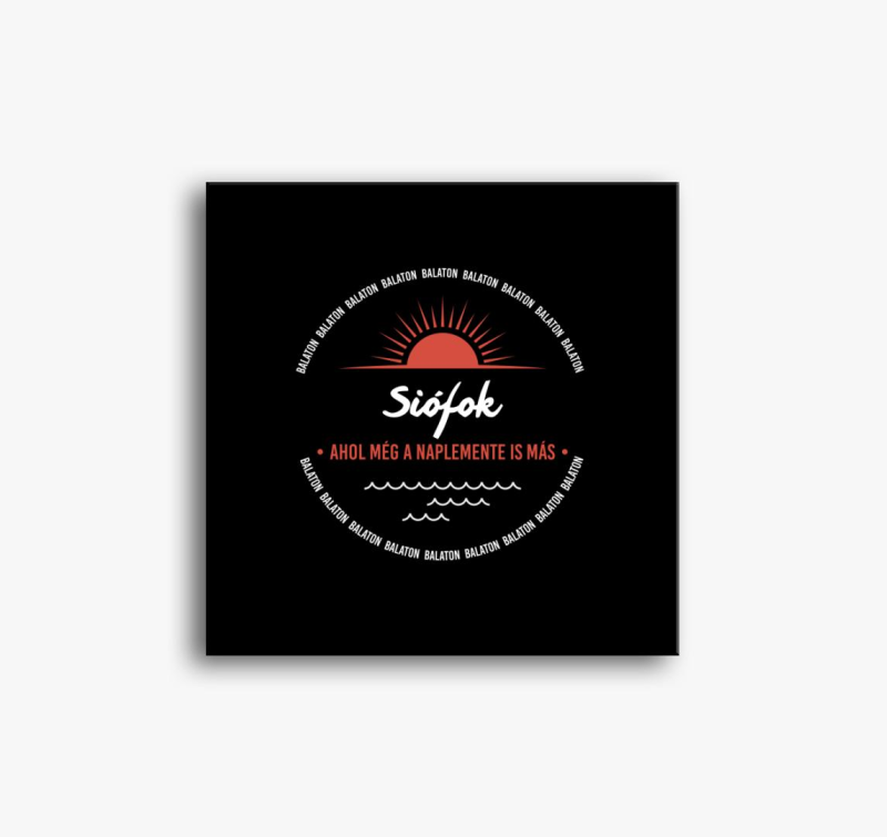 ahol naplemente is slika na platnu