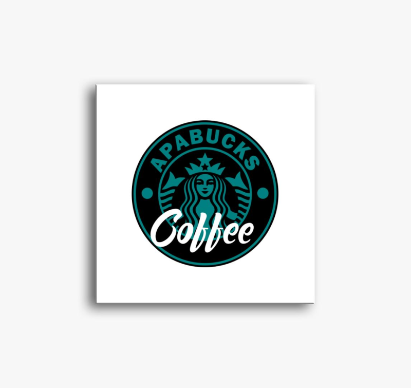 Oče Bucks coffee slika na platnu