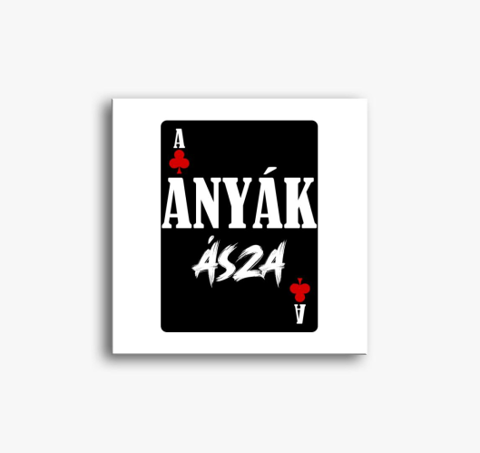 feliratos slika na platnu