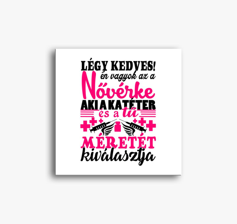 sem ne tudsz megijeszteni slika na platnu