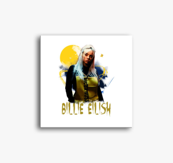Billie Eilish slika na platnu