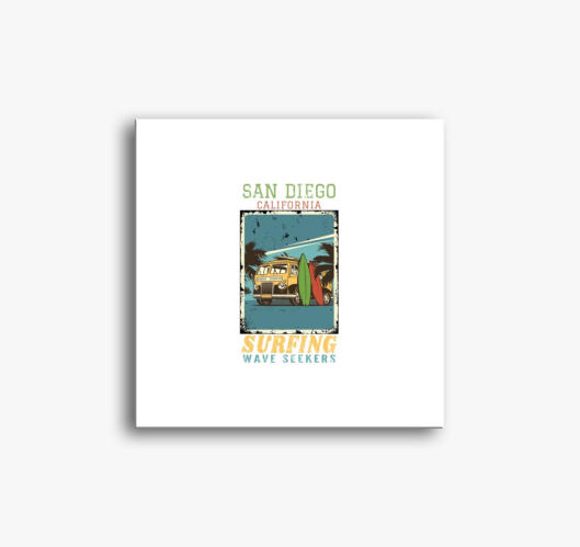 Surfing California slika na pl...