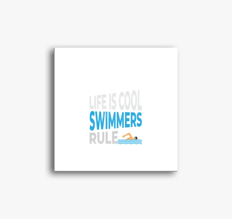 In the pool life is cool slika na platnu