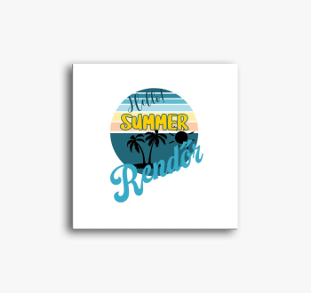 Hello Summer slika na platnu