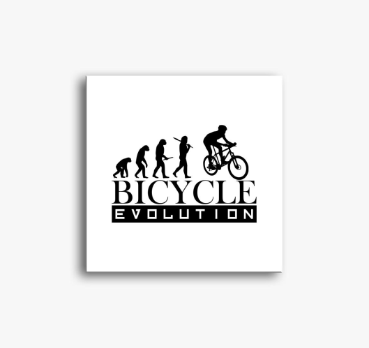 Bicycle evolution slika na pla...