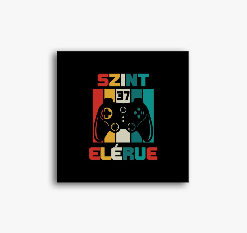 Gamer szint slika na platnu