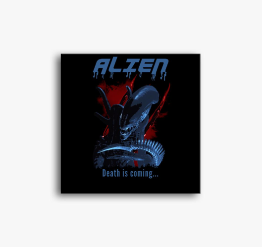 Alien slika na platnu