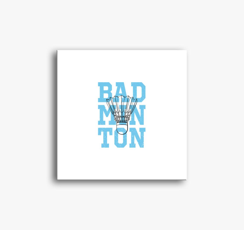 Badminton slika na platnu