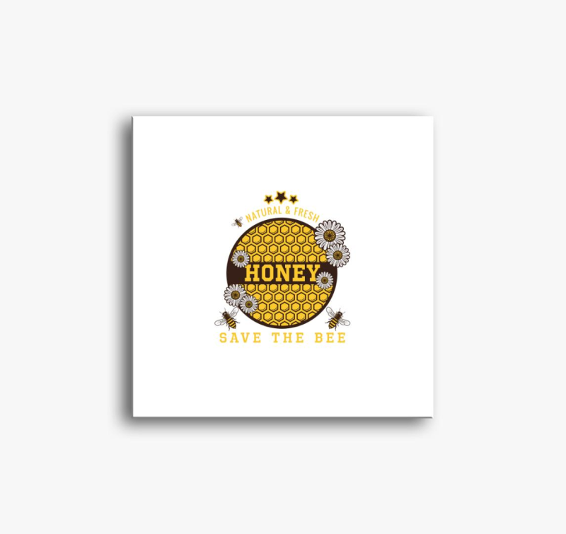 Save the bee slika na platnu