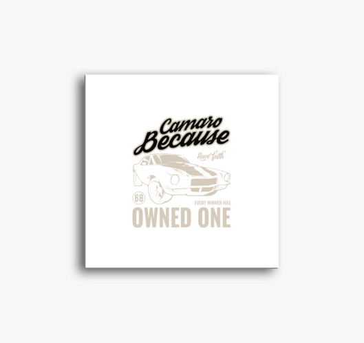 Camaro slika na platnu