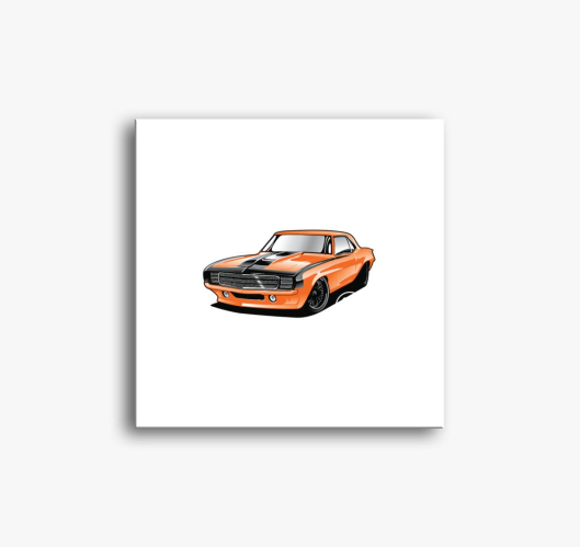 Camaro muscle car slika na pla...