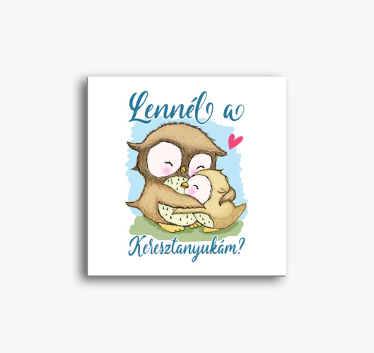 bagoly slika na platnu