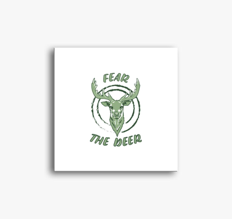 Deer slika na platnu