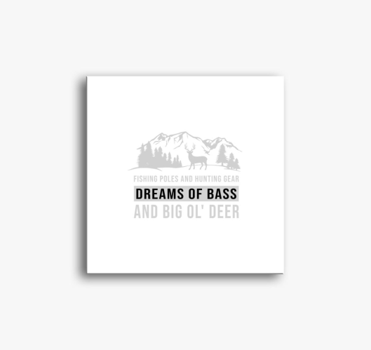 Nagy szarvas slika na platnu