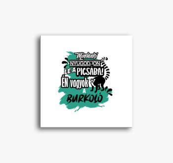 Vsakdo nyugodjon le sem slika na platnu