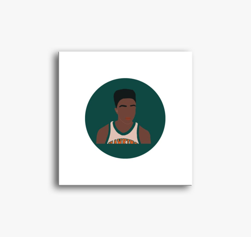 Stranger Things Lucas slika na platnu