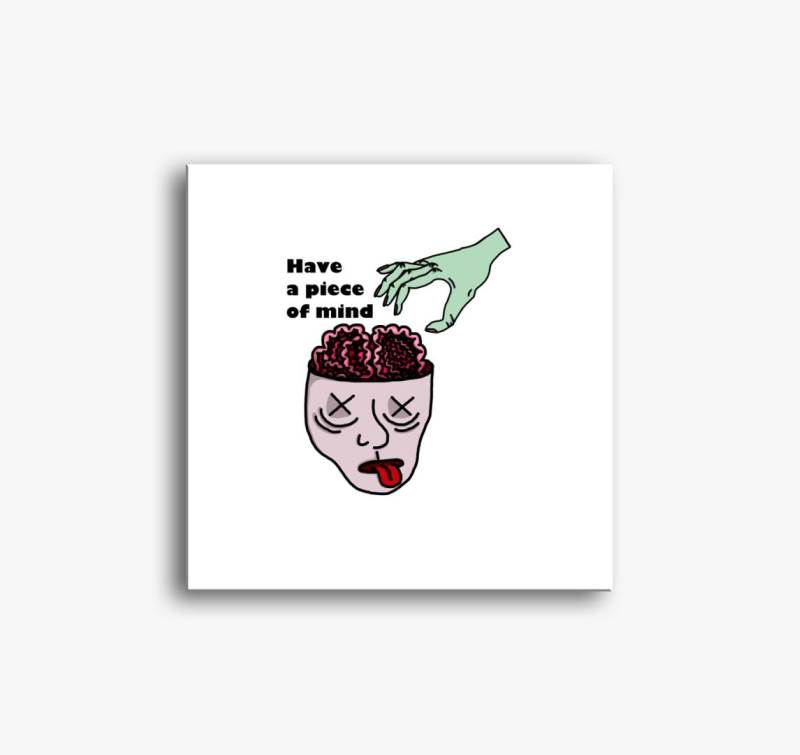 Piece of mind slika na platnu