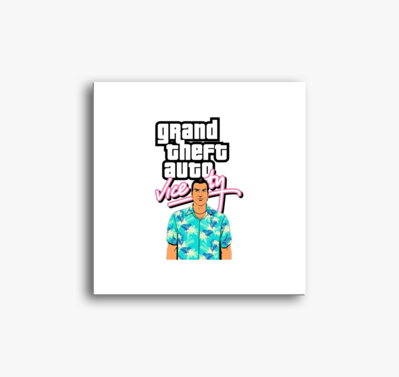 GTA Vice City slika na platnu