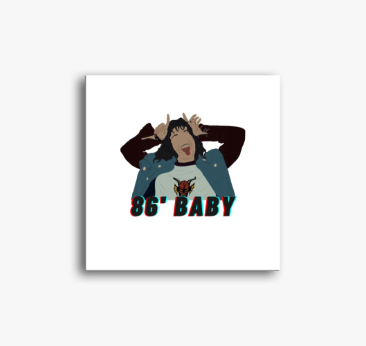 86' Baby Eddie slika na platnu