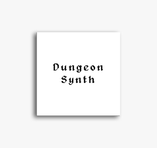 Dungeon Synth slika na platnu