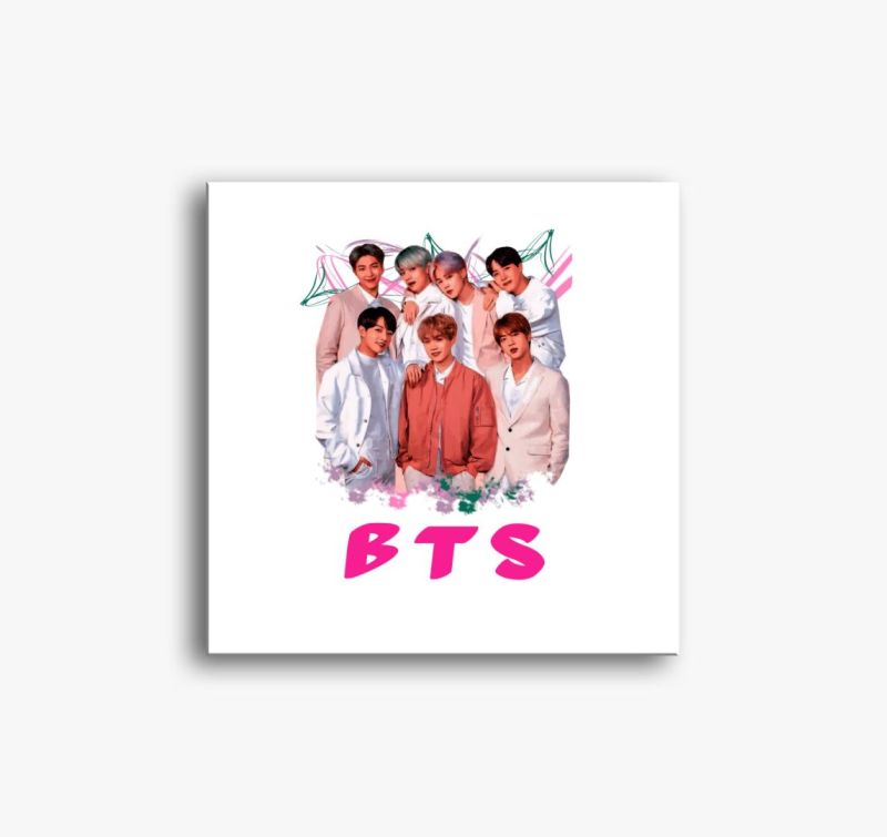 BTS 2 slika na platnu