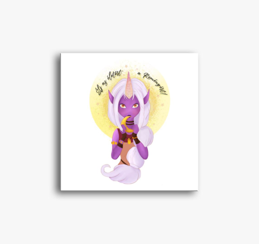 Soraka support slika na platnu