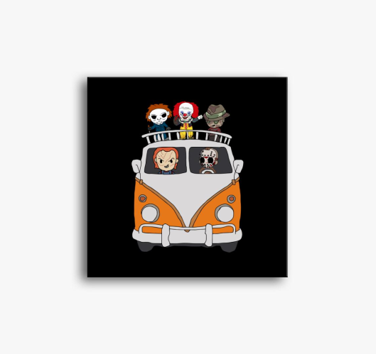 Halloweeni karakterek slika na...